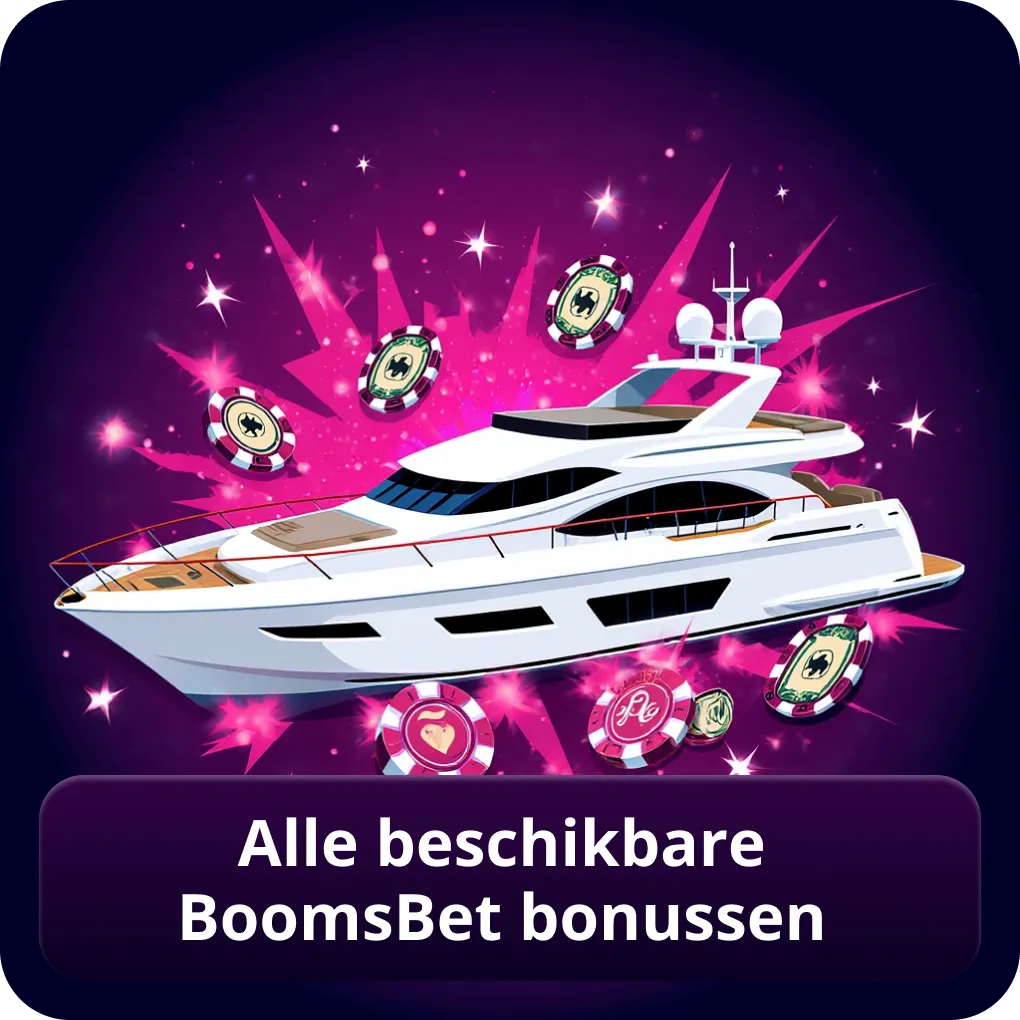 Alle beschikbare BoomsBet bonussen