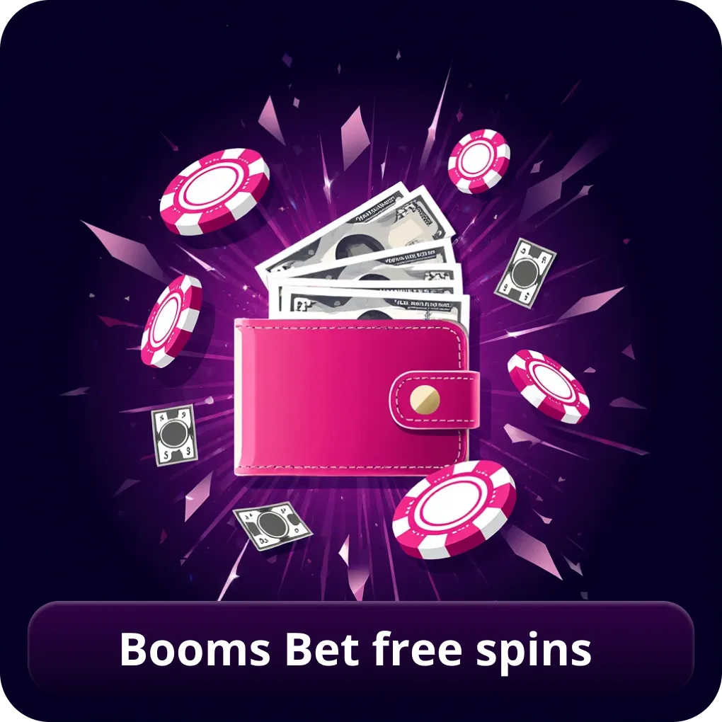 Booms Bet free spins