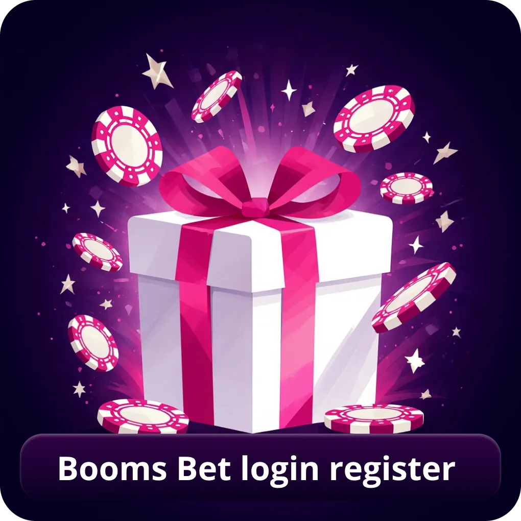 Booms Bet login register