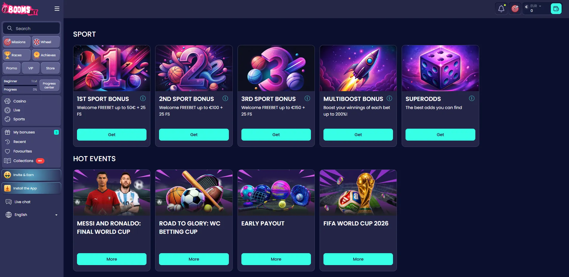 Conclusie Booms Bet promo code