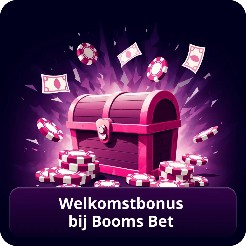 Welkomstbonus bij Booms Bet
