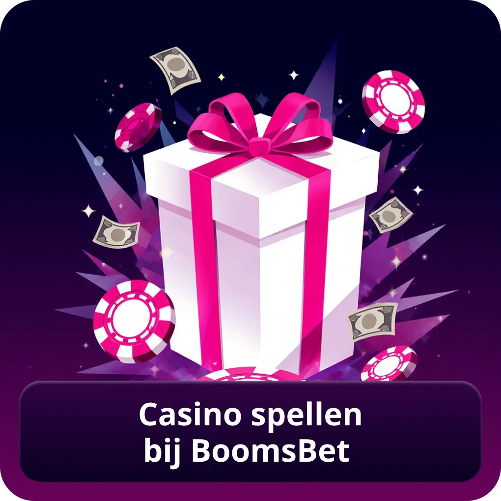 Casino spellen bij BoomsBet